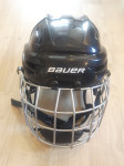 Črna hokejska čelada Bauer RE-AKT 65, Medium, 56-60cm