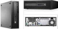 HP EliteD 800 G2 SFF:CORE i5 6500,8gb ddr4,240GB SSD,ATI 1GB,WIN10
