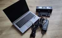 Prenosnik HP EliteBook 8470p i5 / WIN 10 / dock