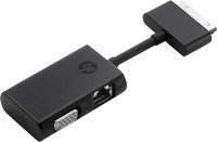 HP Folio Dock Connector to Ethernet & VGA Adapter