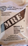MRE- Meal ready to eat, vojaška hrana
