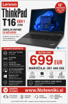 Lenovo ThinkPad T16 G1 – AKCIJA ZA POSLOVNI TOUCH MODEL!