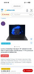 Lenovo thinkpad t16 gen 4 32gb ram 1tb ssd nov