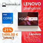Premium Ultrabook Lenovo Yoga Slim 9 14IAP7 Intel Core i7-1280P