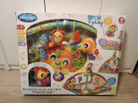 Playgro glasbena igralna podloga s projektorjem