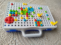 Igralni set v kovčku za kreativno ustvarjanje - za dečke