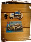 Lego 7236 policijska patrulja, avto in radar
