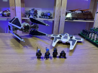 LEGO Star Wars Mandalorian Fang Fighter vs. TIE Interceptor 75348