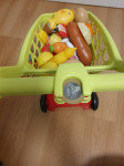 Nakupovalni voziček s hrano