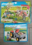 playmobil country, hlev in traktor