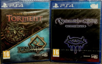 3x PS4 RPG: Planescape Torment, Icewind Dale, Neverwinter Nights