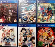 6x JRPG PS4 igre: Ni No Kuni, Vesperia, Zestiria, Sword Art Online