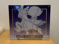 Pokemon karte - Chilling Reign ETB - Elite Trainer Box
