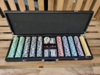 Poker žetoni v kovčku 500 kos