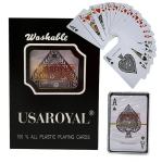 Set kvalitetnih pralnih igralnih kart za poker 54 kosov