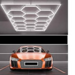 LED hexagon svetilka z okvirjem 484 x 243 cm  BREZPLAČNA DOSTAVA!!