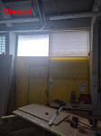 Industrijska garažna vrata za delavnico, garažo, skladišče