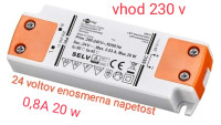 napajalnik  240 V na 24 Voltov dc