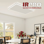 660W IR panel (grelna plošča za IR ogrevanje) wifi z LED lučjo