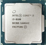Prodam procesor intel I3  8100