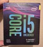 Intel Core i5 9600KF lahko tudi z matično ploščo