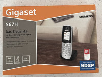 Siemens, Gigaset S67H stacionarni prenosni telefon - 2 kom