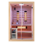 Infrardeča savna TWINCOMBI za 2 osebi 130 x 120 x 200 cm