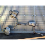 8W9253409 MARMITTA TUBO DI SCARICO CON SILENZIATORE CENTRALE E TERMINA