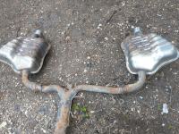 alfa romeo 159 2.4 154kw q4 4x4 izpušni sistem lonec zadnji dvojni