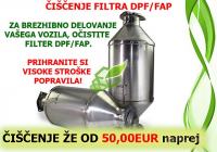 FILTER DPF/FAP za vsa vozila