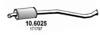 Izpuh Peugeot 306 94-02, srednji lonec
