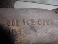 IZPUSNI KOLEKTOR OEM N. 6681420301 ORIGINAL REZERVNI DEL MERCEDES CLAS