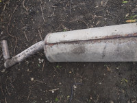 škoda fabia 2012 1.6 55kw lonec zadnji zadaj izpušni lonec