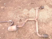 VW volkswagen golf 6 gti 2.0 izpuh dvojni izpušni sistem športni