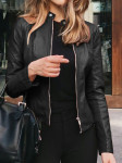 Jakna moška črna L jopica