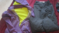 Dekliška termo jakna FREE AS SNOW, vel 164, podarim smučarske hlače
