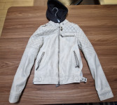 Jakna iz umetnega usnja, št. XS