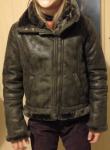kosmatena jaknica znamke Okaidi, velikosti 10  oz. 138 cm