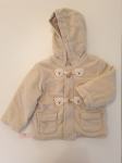 Topla otroška flis jakna, podložena, s kapuco (92)