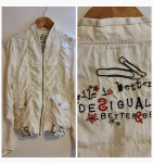 { JAKNA } ●DESIGUAL ○tanka ○št. S
