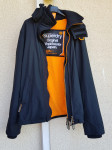 SUPERDRY ČRNO ORANŽNA JAKNA M