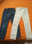 Dekliške hlače jeans 2x Roxy, H&M vel. 128 (7-8 let)