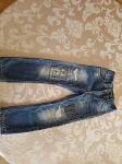 Fantovske hlače (moder jeans) znamke Next št. 98, 1 kos