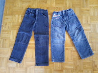 Fantovske jeans hlače št. 122 + 128