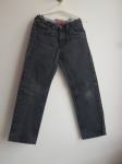 Fantovske OKAIDI dolge jeans sive hlače 8 let, 128 (126) cm