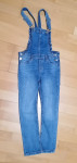 H&M Dekliske jeans z naramnicami st. 128