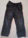 Jeans črne elastične hlače kavbojke 98/104