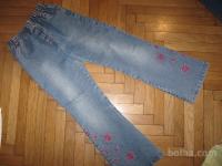 jeans elastične hlače vel.152 (12 let)