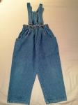 Jeans hlače na naramnice za fanta/deklico št.92 (2-3 leta)