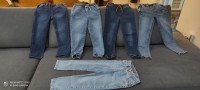 Jeans otroški št. 122  (5 kosov)